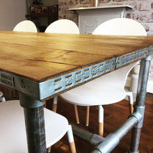 Industrial Scaffold Dining Table